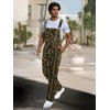 LONGBIDA Camo Overalls for Men Loose Fit Camouflage Jean Coveralls