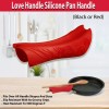 ASOTV Love Handle Silicone Pan Handle – Heat-Resistant Grip for