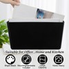 Colarr 8 Pcs Plastic Single Pocket Wall Mount File Holder
