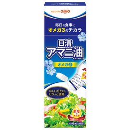 Nissin Olio Nissin Linseed Oil Fresh Keep Bottle, 11.3 oz (320 g)