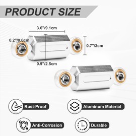 Billet Aluminum Joint Sway Bar End Links for the Can-Am Ryker 600/900 / Rally (2019-2024) & Sport (2022-2024)| Joints Rod End (Chrome)