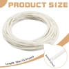 BENECREAT 30m Welt Cord Piping, 3mm White Polyester Piping Cord