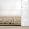 nuLOOM Fringed Performance Indoor Area Rug, Power Loomed, Easy Clean,