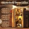 CUTEBEE Book Nook Kit, DIY Miniature House Kit for Adults,