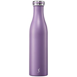 LURCH Vacuum Flask Stainless Steel 0.75 L in Dusty Purple - The Water Bottle for on the Go