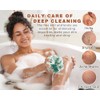 2 Pack African Net Sponge Exfoliating Body Scrubber Bath Sponge