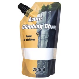 Acme Climbing Chalk - Liquid, 250ml - Pure Rock Climbing Chalk, Additive-Free Formula for Optimal Grip and Performance in Sport Climbing and Bouldering