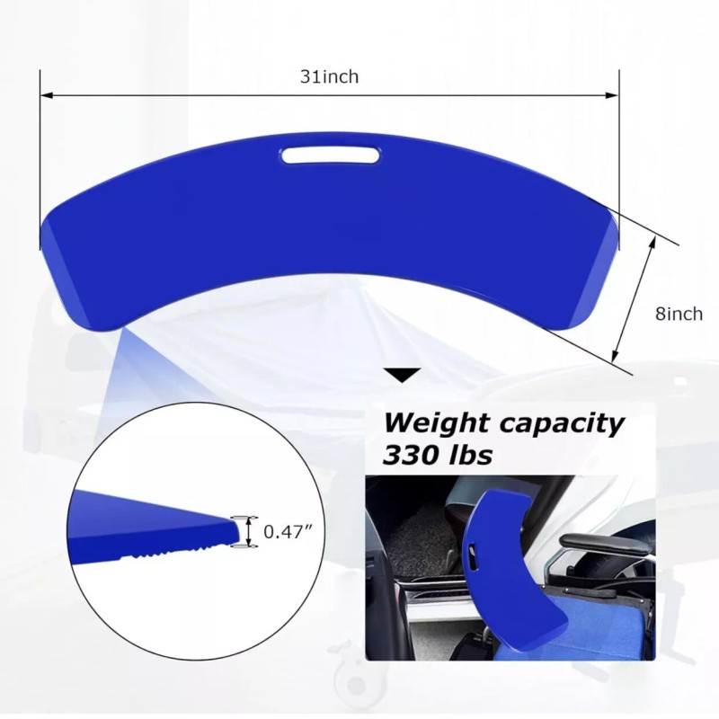 YHK Sliding Transfer Board for Wheelchairs, Bed, Car, 31”x8” -