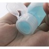 50ml Empty Plastic Squeeze Bottles Refillable Bottles with Flip Lid