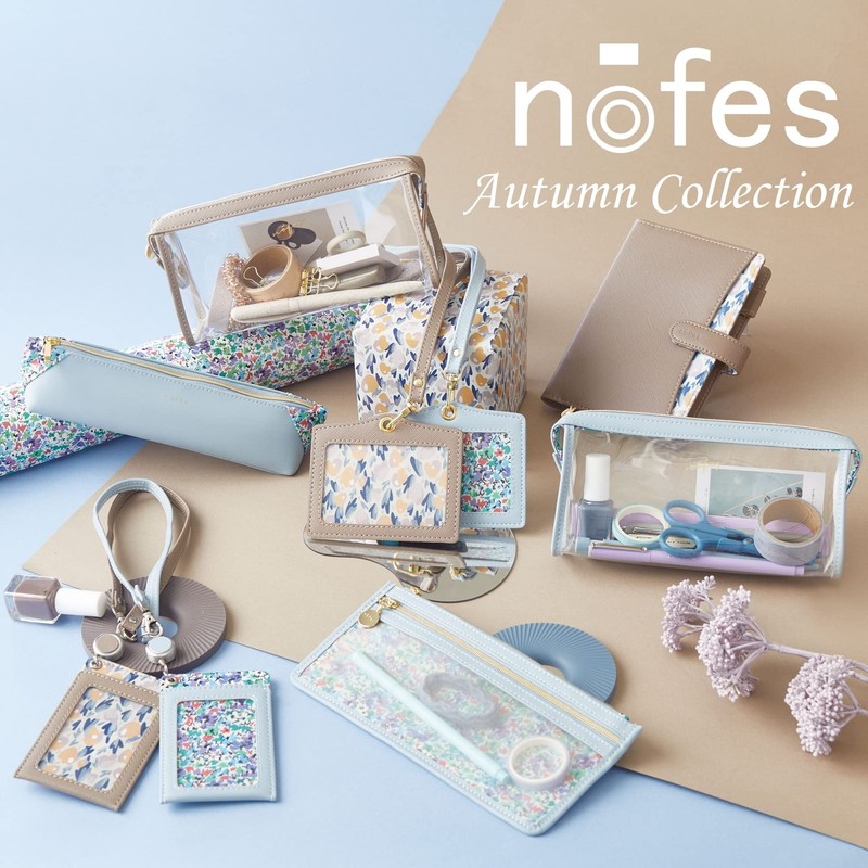 Raymay Fujii FY389A Pen Case Nofesu Orchid Blue