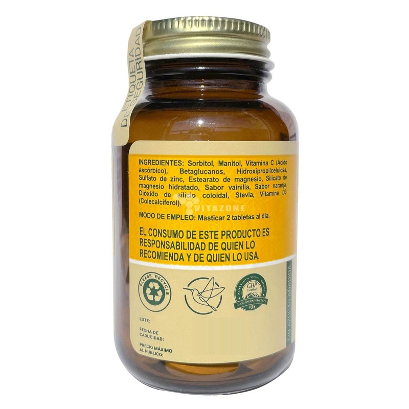 Biomiral Vitamina C Betaglucanos Zinc y Vitamina D3 - 30