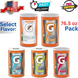 Gatorade Thirst Quencher Powder, 76.5 Ounce Pack - Chose Flavor - Lemon Lime