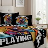Allenjoy Full Size Vr Gorilla Game Fitted Sheet Chasing Gorillas