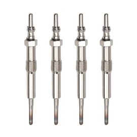 Anlseiod 4 x glow plugs para Clio 3 Captr Kadjar Kangoo Laguna 3 Me-gne 3 Scenic Talisman Twingo Dokker Logan Sandero Class A B Qashqai Micra glow plug per motor 1.5 DCI, CDI 0100266032