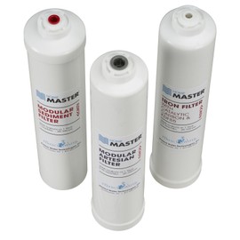 Home Master Artesian HydroGardener Pro Replacement Water Filter Change Set, White