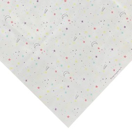 Totely Stars & Moons Table Cover Pack of 1-180cm Recyclable Paper Tablecloths for Parties, Events and Birthdays
