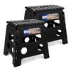 ACKO 2PACK Folding Step Stool - 13" Height Premium Heavy