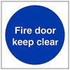 Fire Door & Mandatory- Fire Door Keep Clear - 100
