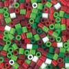 Perler Beads Christmas Mix 2 Bead Bag, Small, 1000 Count