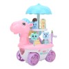 Electric Ice Cream Trolley Cart Pretend Play Food Dessert Children