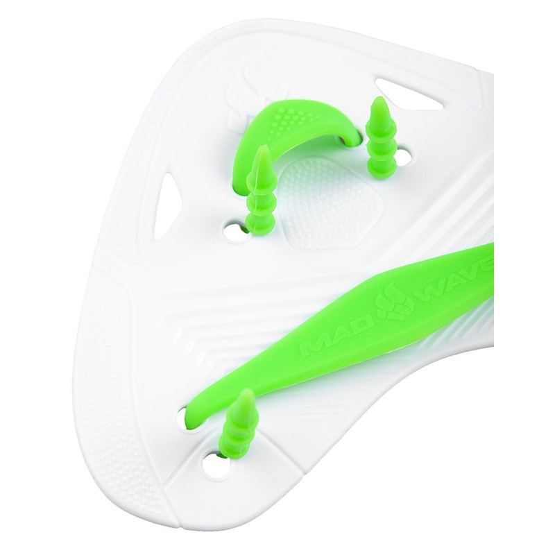 Mad Wave Pro Finger Paddles - White