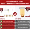 KRISVI 6 in 1 Pasta Attachment for Kitchenaid Stand Mixer,