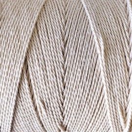 100% Cotton Seine Twine in Natural for Warp in Rug Weaving + Tapestry Weaving | Strong Cord in Multiple Sizes | Made in America (#6 (4/12/3) 1 Pound Spool 840 Yards)