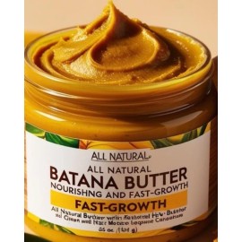 100% Pure Nourishing Batana Hair & Scalp Butter To Repair Damaged Hair, Thin Hair