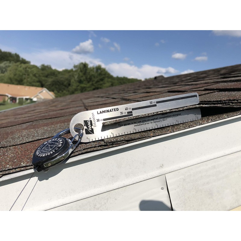 Haag 4/09 Shingle Gauge with 36" Badge/Gauge Retainer