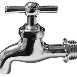 Straight Horizontal Water Faucet Plumbing Pipe Spout