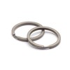 TUNUKE Ti Titanium Ring, Keychain, Key Ring, Key Hook, Carabiner,