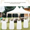 BDDC Cocktail Table Covers - 2 Pack 32"x 43" White