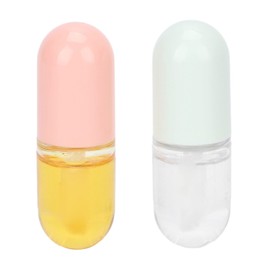 2-Piece Lip Filler Set, Women Day Night Moisturising, Moisturising Lip Enhancer Serum for Fuller Lips, Increased Elasticity of Lips