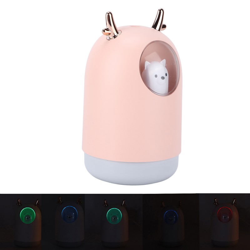 Humidifier USB Mini Home Bedroom Mute Small Desktop Cute Pet
