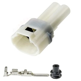 Ballenger Motorsports - 2 Way Sumitomo MT Receptacle (Female) Connector Kit Replacement for 90980-11141