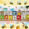 50 Pcs Bee Cutouts for Bulletin Boards Decorations Spring Elementary
