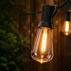 Solar Outdoor String Lights for Patio – Remote Control, Dual