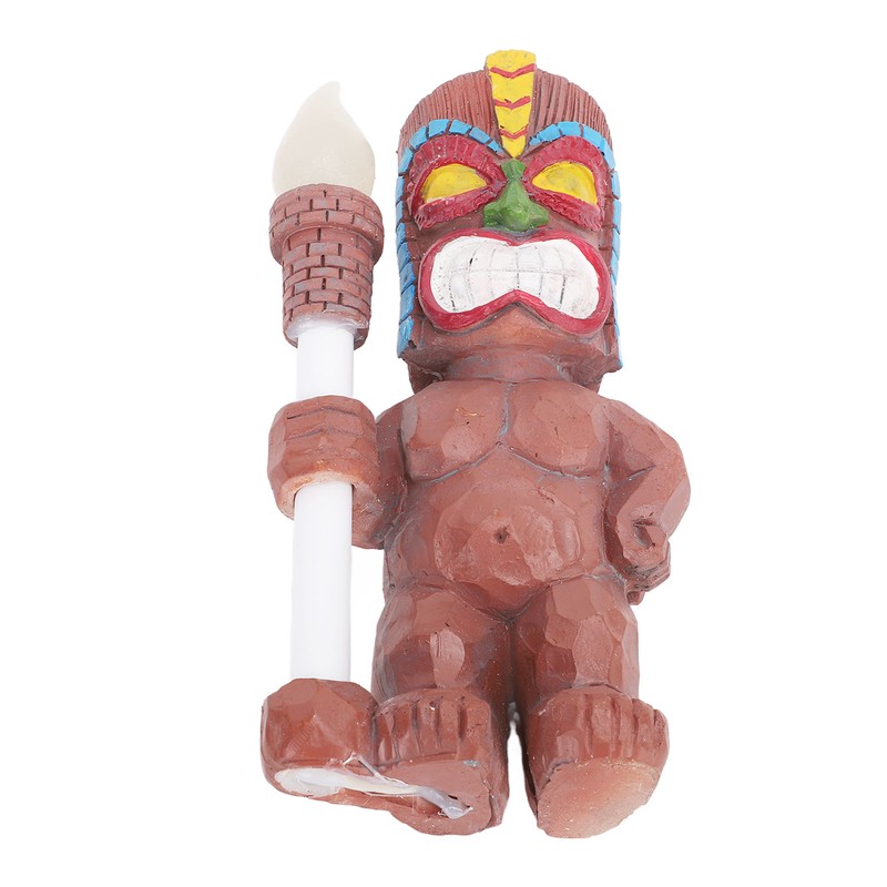 Solar Garden Outdoor Light Torch Figurine Warm Light Landscape Ground