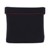 Funda Impermeable para Auriculares, de Piel Sint¨¦Tica, Color Negro