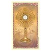 Christian Brands Spanish Holy Card - Eucharistic Adoration 2-3/4" W