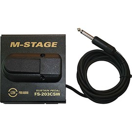 Leem FS-203CSW Sustain Pedal with Cable