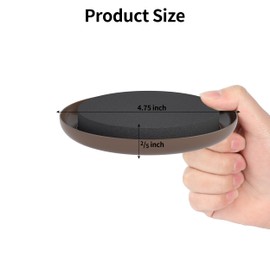 Furniture Sliders - 8 pcs-4 3/4” Round Furniture Sliders for Carpet Furniture Pads Hardwoods Floors, Heavy Duty Furniture Movers Sliders, Reusable Furniture Moving Pads, Floor Protectors for Carpet