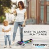 Hover-1 Chroma Folding Kick Scooter for Kids with Multicolor Wheel
