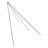 Cooking Tripod Foldable Campfire Tripod with Chain and Carrying Bag