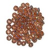 Rondelle – 22 [Aurora X Pink] [Wave Rondell] Pack of 100 6 mm