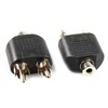 com-four® Y-Adaptor Jack Socket 3.5 mm Stereo - 2 x