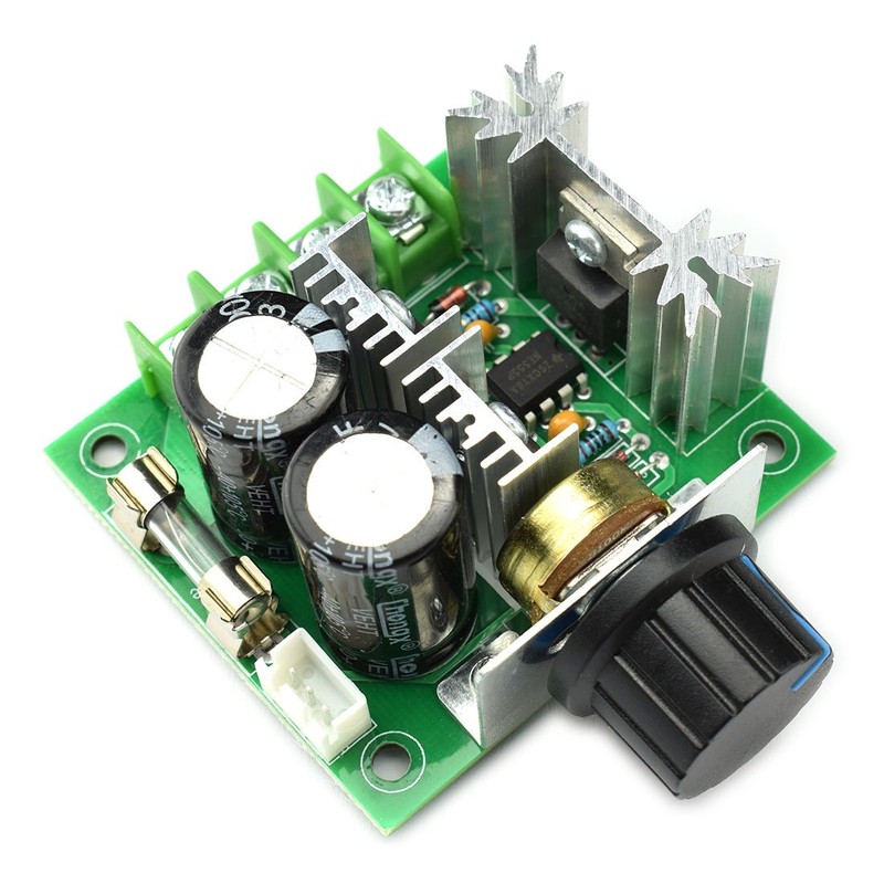 DZS Elec 2PCS 10A 12V-40V DC Motor Speed Controller 12V