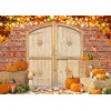 Alltten 7x5ft Fall Photography Backdrop Thanksgiving Day Backdrop Farm Barn