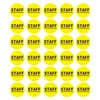EdisonBrain STAFF Patch Stickers, Repositionable, For Staff, Events, Concerts, Live