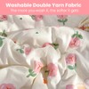FANSU Quilted Bedspreads Single Double Super King Bed Size, Reversible